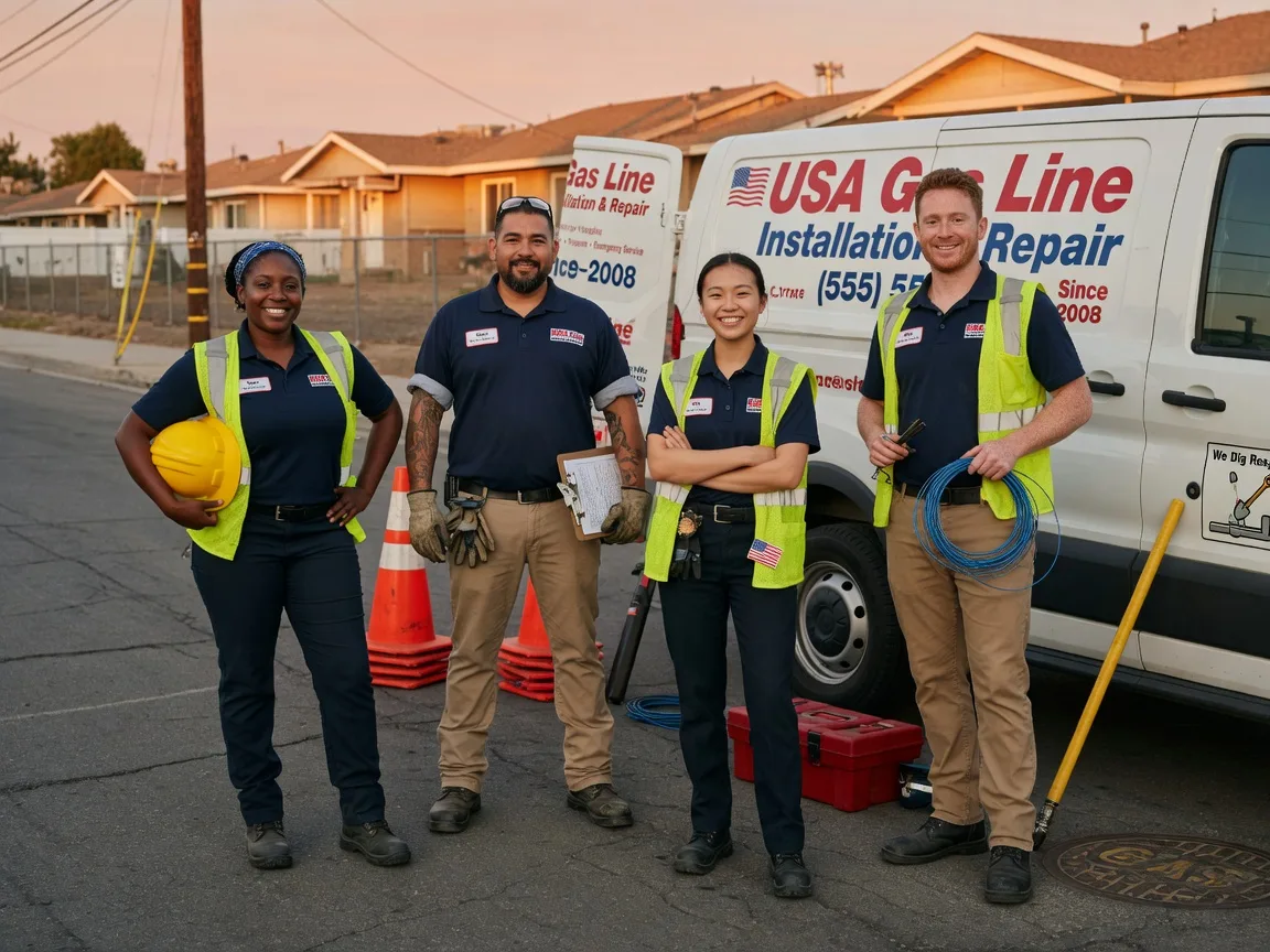 Gas Line Installation company in Fay, OK